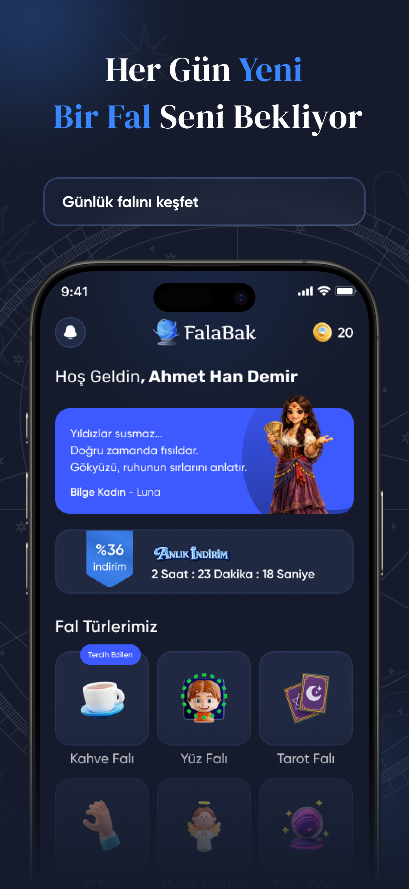 Falını Seç ekran görüntüsü